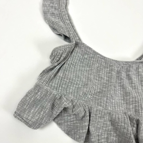 Grey Urban Outfitters Crop Top - Picture 2 of 4